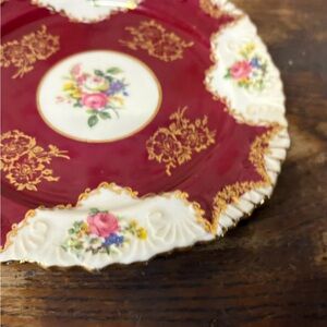 Vintage Royal Staffordshire Floral Plate